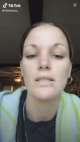 Cum Cum In Mouth Eye Contact Facial TikTok Tongue Fetish gif