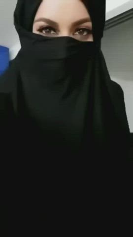 big tits hijab natural tits turkish gif