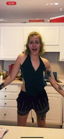 Nipslip Tattoo TikTok gif