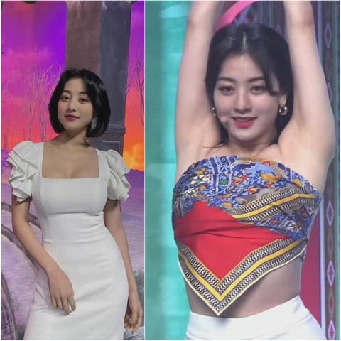 Armpits Asian Korean gif