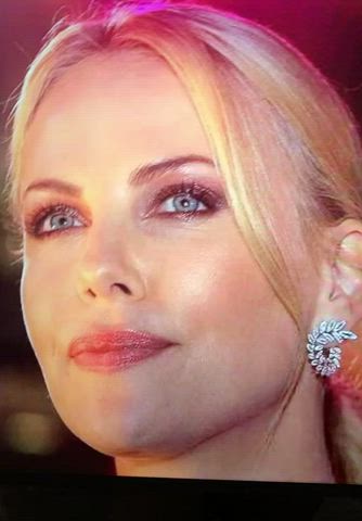 charlize theron tribbing tribute gif