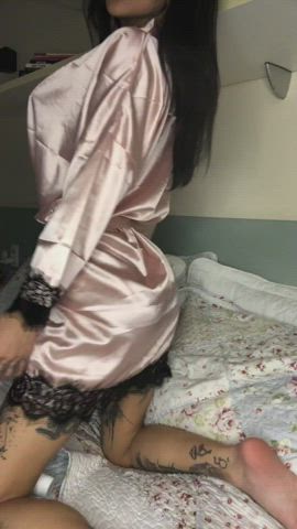 asian ass robe tattoo gif