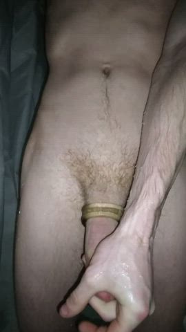 big dick cock cute gay handjob jerk off masturbating nsfw sex solo gif