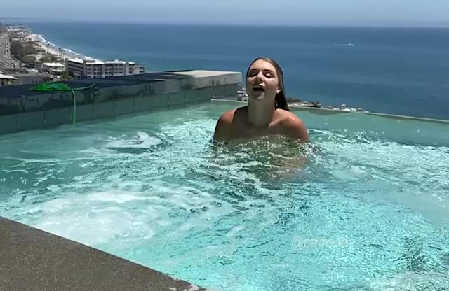 gabbie slow motion titties