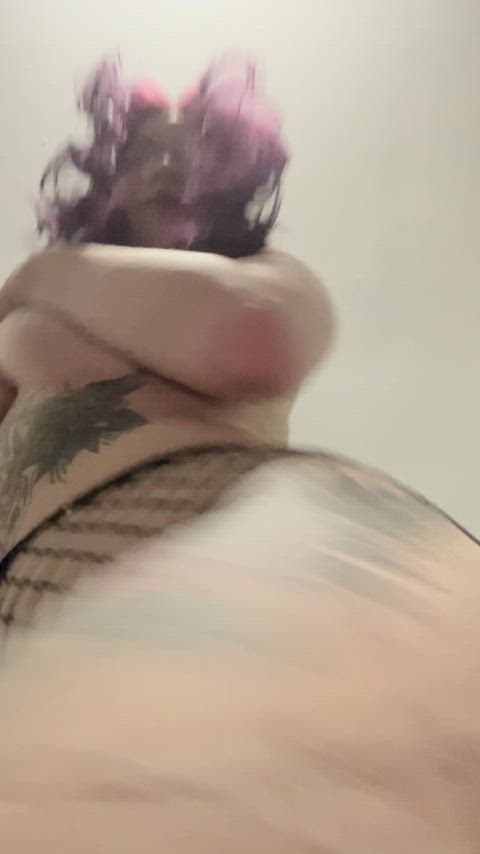 amateur ass ass shaking fishnet onlyfans pussy gif