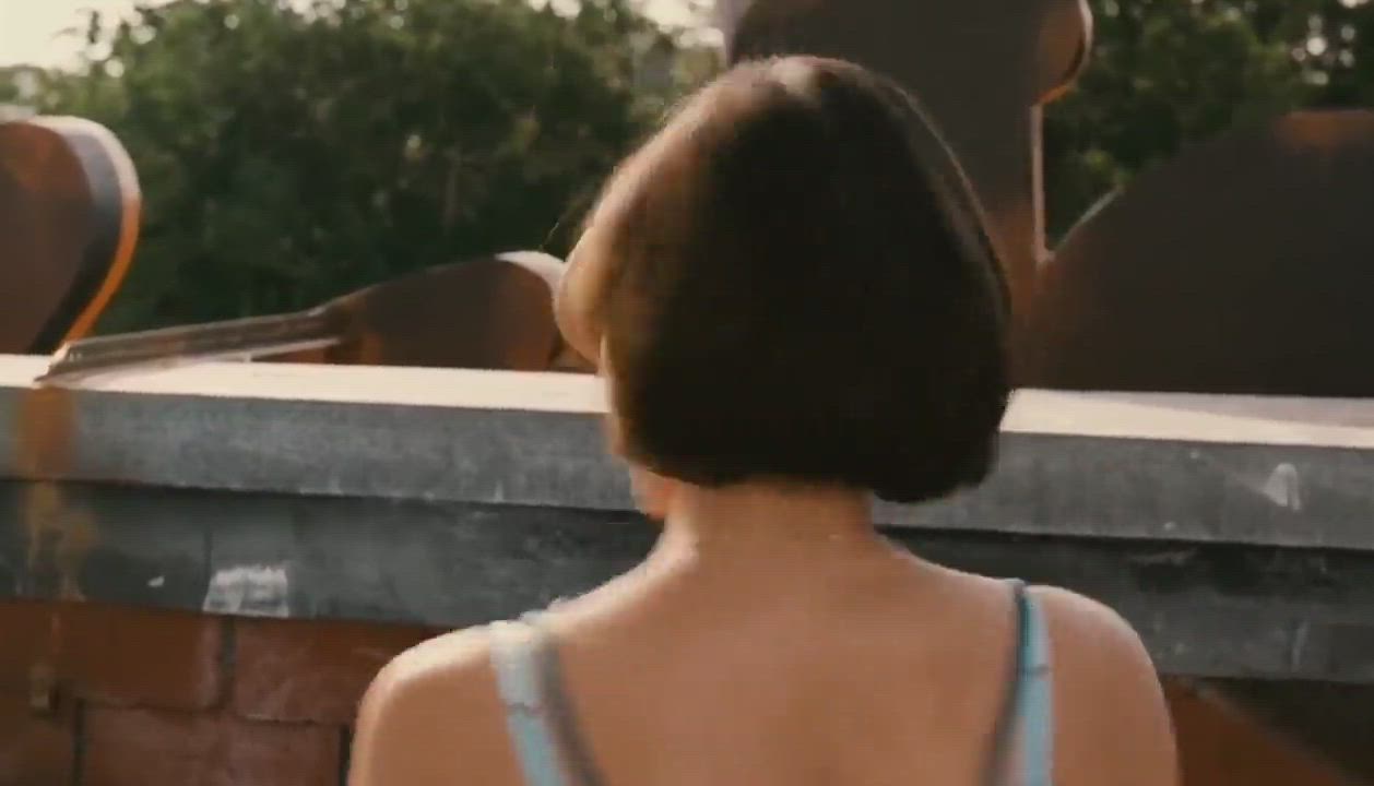 Rosario Dawson's busty tits in "Trance" (2013)