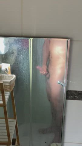 BWC Big Dick Shower gif