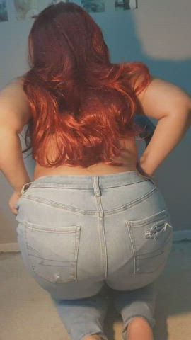 Big Ass Bubble Butt MILF gif