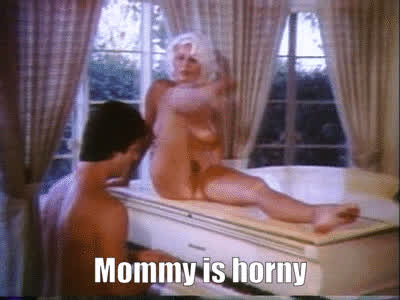 Big Tits MILF Mom Vintage gif