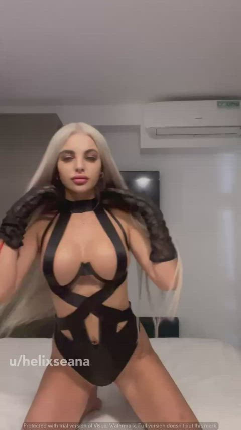 big tits blonde boobs fake boobs sexsweetblonde tits gif