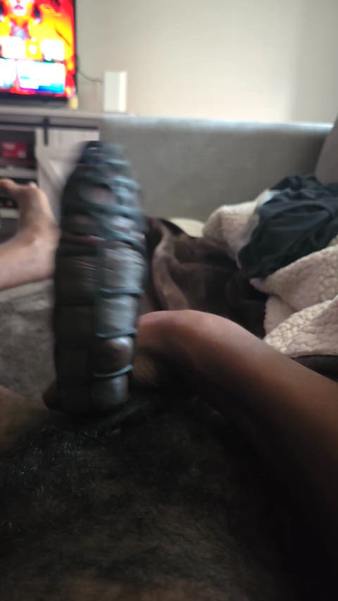 bbc big dick black caged cock cock worship fat cock jerk off monster cock handjob