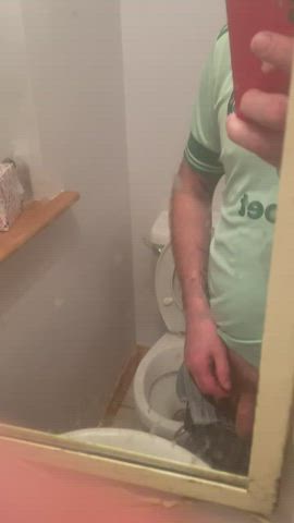 horny hostel peeing public gif