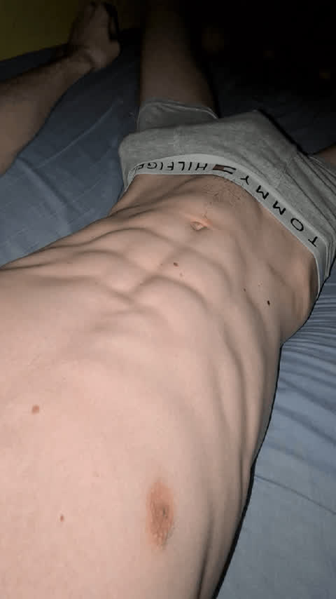 abs big dick hung twink gif