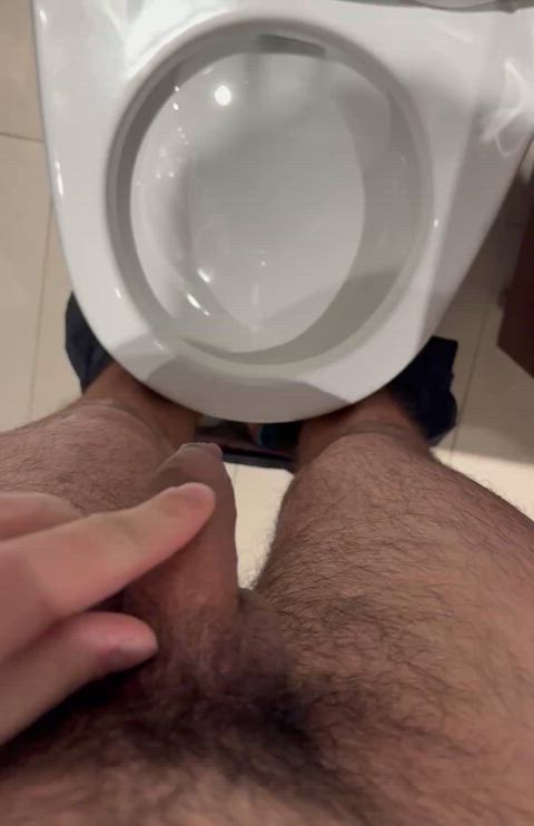 Missed the toilet a bit 