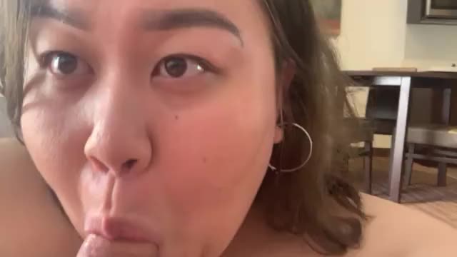 First Asian blowjob moment