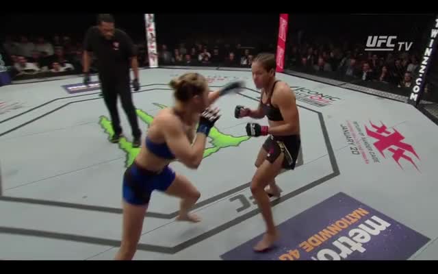 Nunes |Rousey| KO GIF