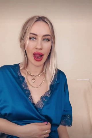 blonde homemade teen gif