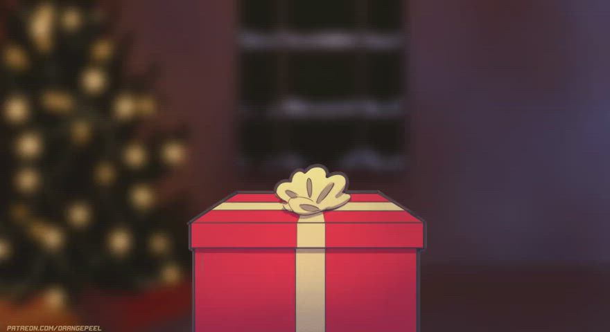 big ass cartoon christmas gif