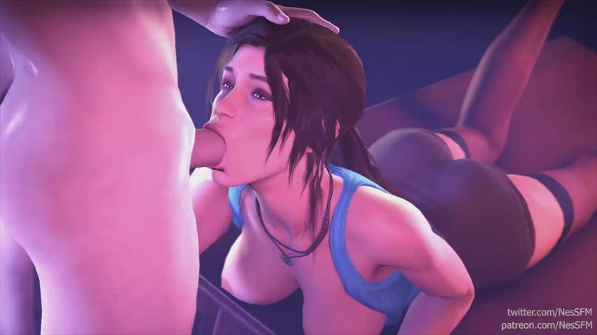 Lara Blowjob (Nessfm) [Tomb Raider]