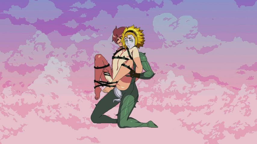 animation anime bondage cartoon cumshot gay hentai monster cock rule34 gif