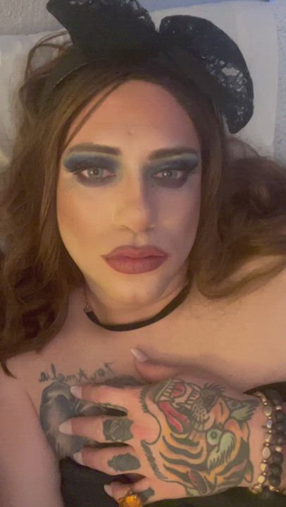 gay sissy trans gif