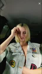 Car Flashing TikTok gif