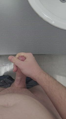 big dick jerk off nsfw gif