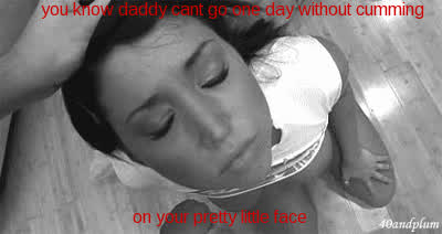 caption cumshot daddy daughter gif