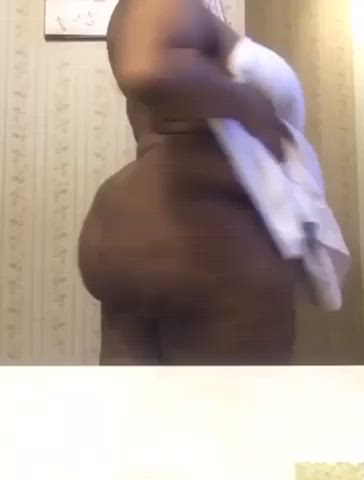 BBW Big Ass Ebony gif