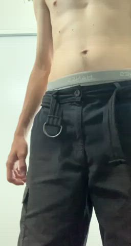 foreskin male masturbation uncut gif