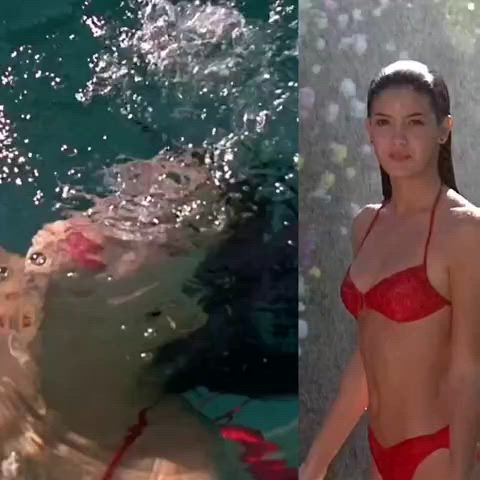 bikini phoebe cates wet gif