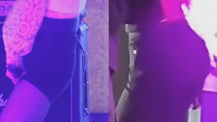 Jisoo and Rosé asses