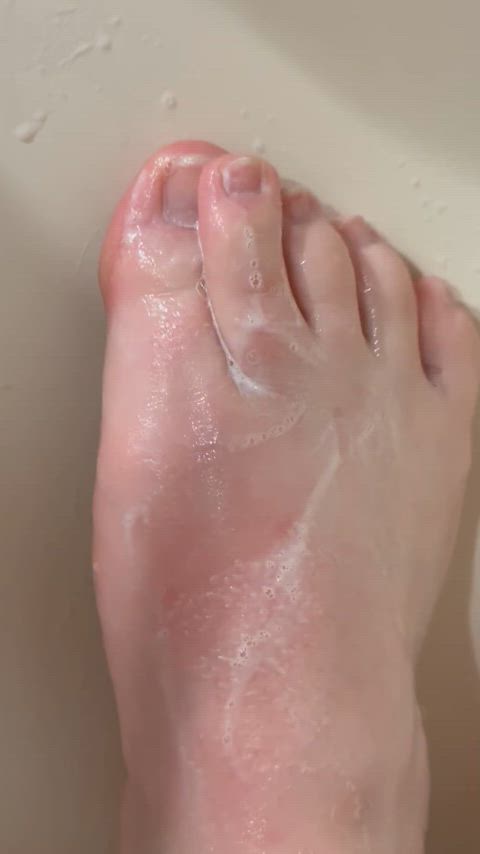 bbw dirty feet feet feet fetish findom shower soapy toes gif