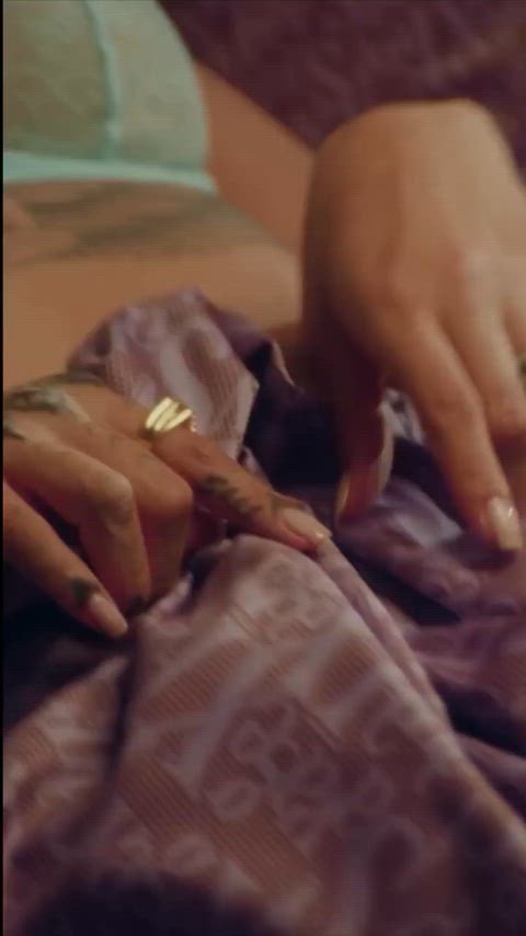 celebrity rihanna underwear gif