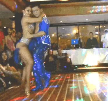 sexy dancing couple