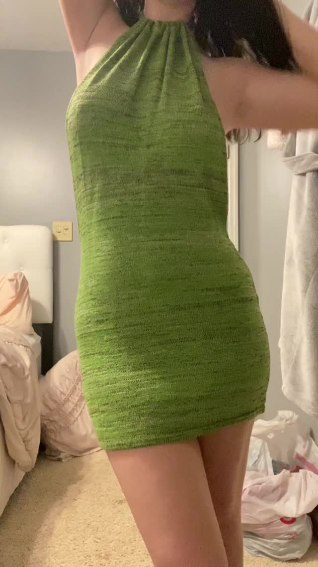 reveal from my dress :) (oc)