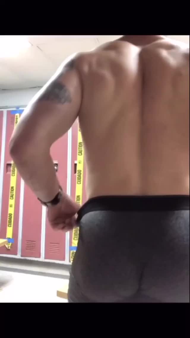 Locker room booty