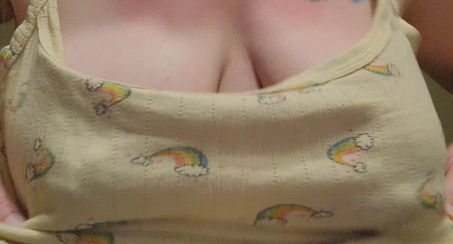 Big Tits Boobs Bouncing Tits Chubby MILF Tits Titty Drop gif