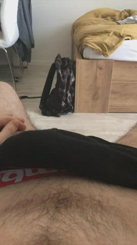 cock masturbating thick gif