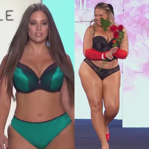 Wyr as your mommy? Ashley Graham or Iskra Lawrence?