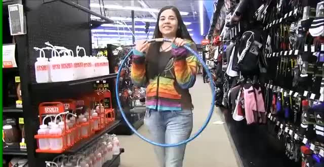 Hula Hoop Boobs Flash