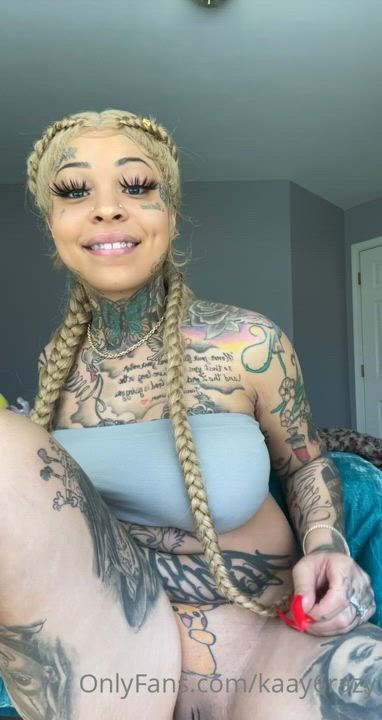Big Tits Ebony Female Tattoo gif