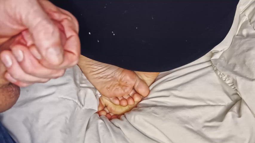 barefootmilf cum on feet cumshot cumshots dress feet fetish foot fetish multiple