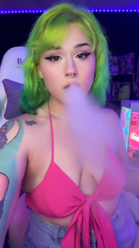 domination dominatrix domme femdom findom onlyfans tits vaping goth-girls hot-girls-with-tattoos