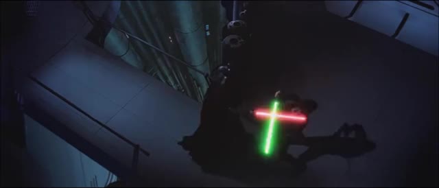 Luke Skywalker vs Darth Vader (Whole Fight)