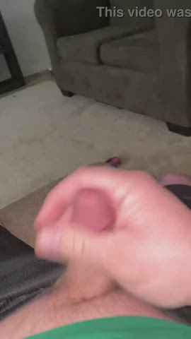 Cumshot Male Masturbation Solo gif