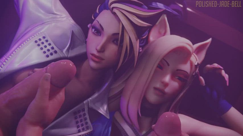 LoL KDA Kai'sa &amp; Ahri Receiving Tips From Their Fans Source https://ouo.io/sYES1T