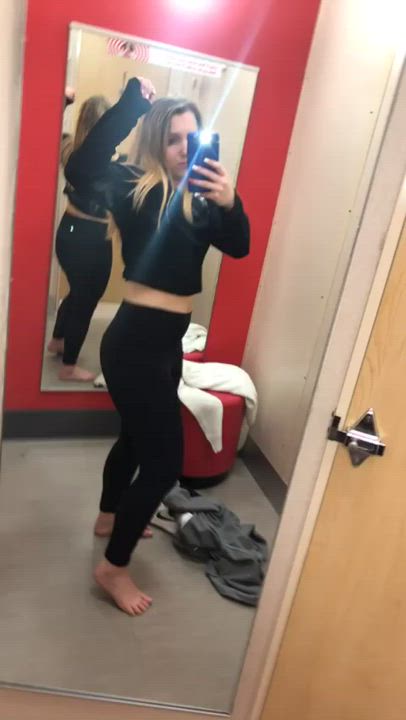 Changing Room Dancing Teen gif