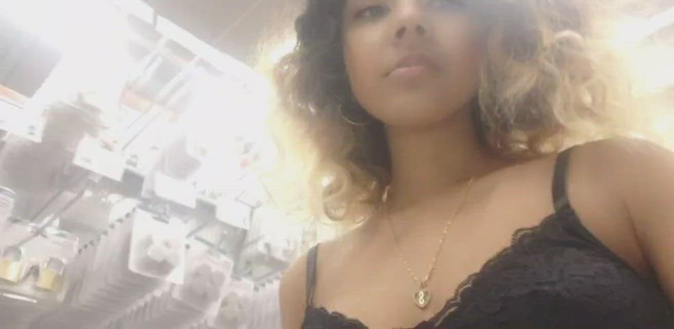 curly hair dark nips can't get better than that [GIF]