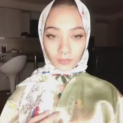 big tits hijab malaysian gif